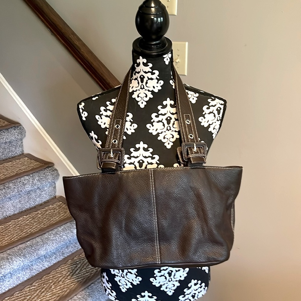 Stylish Tommy Hilfiger Brown Tote